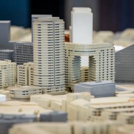 A portion of the city model showing Green Square, Sydney, 2023