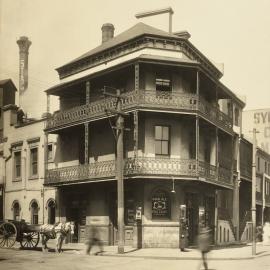 Site Fence Image - At the corner of Elizabeth and Albion Streets Surry Hills, 1924