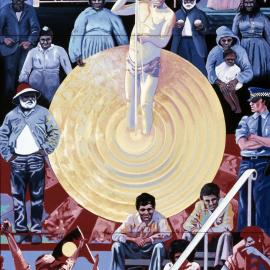 Wallamullah Land of Plenty, Woolloomooloo Mural, Harmer Street Woolloomooloo, 1982