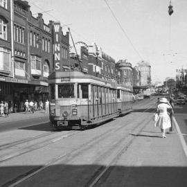 Site Fence Image - Oxford Street, view south-east near Liverpool Street Darlinghurst, 1961