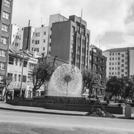 Site Fence Image - El Alamein Fountain, Macleay Street Elizabeth Bay, 1967