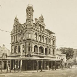 Site Fence Image - At the corner of William and Victoria Streets Potts Point, 1911