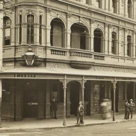 Fascia Image - At the corner of William and Victoria Streets Potts Point, 1911