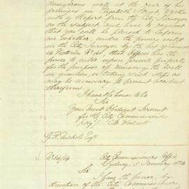 Letter - Request for meeting with Australian Gas Light Company directors, 1854