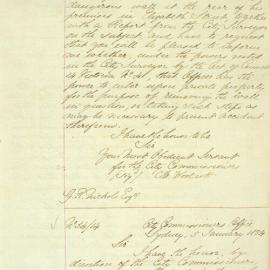 Letter - Request for meeting with Australian Gas Light Company directors, 1854