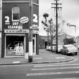 Site Fence Image - At the corner of Bayswater Road and McLachlan Avenue Rushcutters Bay, 1962