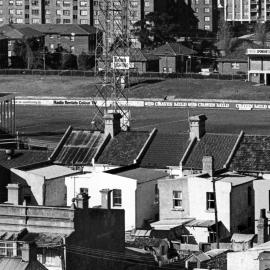 Fascia Image - View east toward Redfern Oval from the corner of Phillip and Pitt Street Waterloo, 1978 