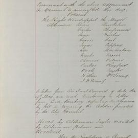 Minutes of Council - Meeting no. 0802, 17 Jun 1884 [Municipal Council of Sydney]