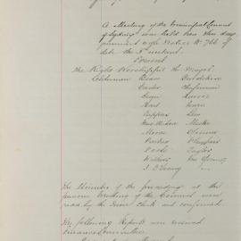 Minutes of Council - Meeting no. 0799, 08 Apr 1884 [Municipal Council of Sydney]