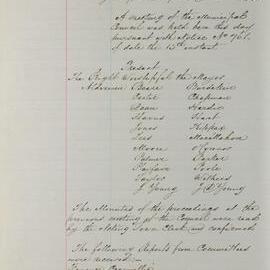 Minutes of Council - Meeting no. 0794, 18 Dec 1883 [Municipal Council of Sydney]