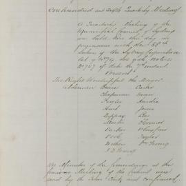 Minutes of Council - Meeting no. 0790, 10 Sep 1883 [Municipal Council of Sydney]