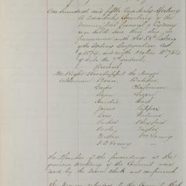 Minutes of Council - Meeting no. 0787, 09 Jun 1883 [Municipal Council of Sydney]