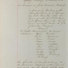 Minutes of Council - Meeting no. 0784, 09 Mar 1883 [Municipal Council of Sydney]