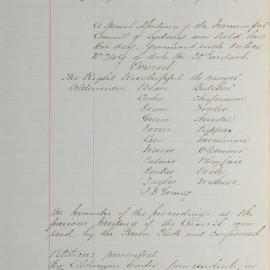 Minutes of Council - Meeting no. 0782, 31 Jan 1883 [Municipal Council of Sydney]