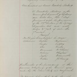 Minutes of Council - Meeting no. 0776, 09 Sep 1882 [Municipal Council of Sydney]