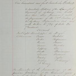 Minutes of Council - Meeting no. 0772, 09 Jun 1882 [Municipal Council of Sydney]