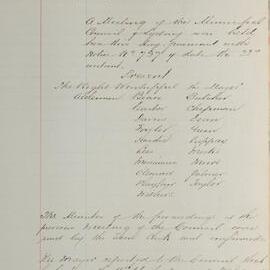 Minutes of Council - Meeting no. 0770, 25 Apr 1882 [Municipal Council of Sydney]