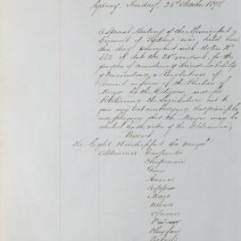 Minutes of Council - Meeting no. 0683, 25 Oct 1878 [Municipal Council of Sydney]