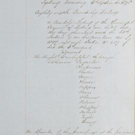 Minutes of Council - Meeting no. 0678, 09 Sep 1878 [Municipal Council of Sydney]