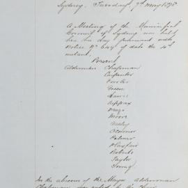 Minutes of Council - Meeting no. 0669, 07 May 1878 [Municipal Council of Sydney]