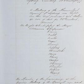 Minutes of Council - Meeting no. 0635, 23 Jan 1877 [Municipal Council of Sydney]