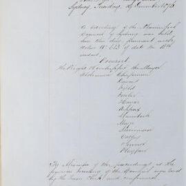 Minutes of Council - Meeting no. 0633, 19 Dec 1876 [Municipal Council of Sydney]