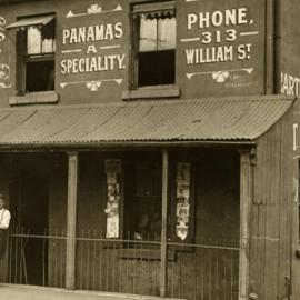 Fascia Image - Yurong Street at the corner of Yurong Lane Darlinghurst, 1916