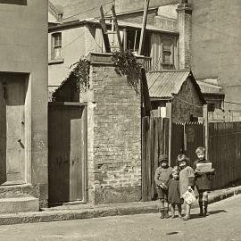 Fascia Image - Earl Street, view south from Earl Place Potts Point, 1917