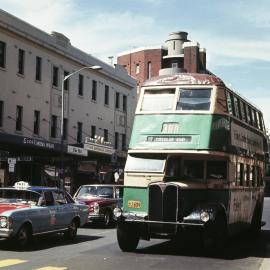 Site Fence Image - Bayswater Road, view east from Darlinghurst Road Potts Point, 1971