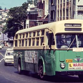 Fascia Image - View south-east along Bayswater Road from Ward Avenue Rushcutters Bay, 1971