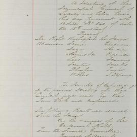 Minutes of Council - Meeting no. 0885, 18 Dec 1888 [Municipal Council of Sydney]