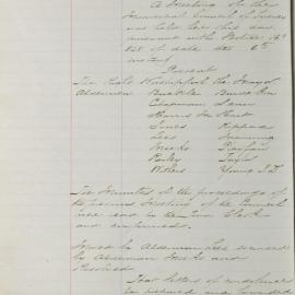 Minutes of Council - Meeting no. 0872, 10 Apr 1888 [Municipal Council of Sydney]