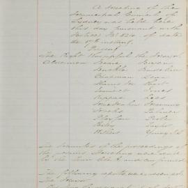 Minutes of Council - Meeting no. 0868, 19 Jan 1888 [Municipal Council of Sydney]