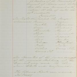 Minutes of Council - Meeting no. 0866, 22 Nov 1887 [Municipal Council of Sydney]