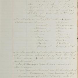 Minutes of Council - Meeting no. 0865, 25 Oct 1887 [Municipal Council of Sydney]