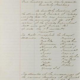 Minutes of Council - Meeting no. 0863, 09 Sep 1887 [Municipal Council of Sydney]