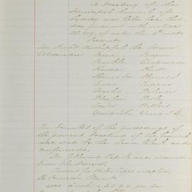 Minutes of Council - Meeting no. 0862, 09 Aug 1887 [Municipal Council of Sydney]