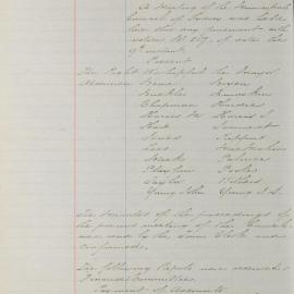 Minutes of Council - Meeting no. 0860, 12 Jul 1887 [Municipal Council of Sydney]