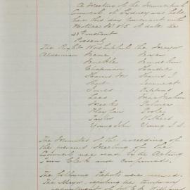 Minutes of Council - Meeting no. 0858, 26 May 1887 [Municipal Council of Sydney]