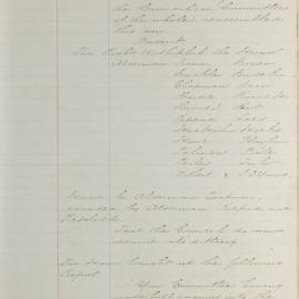 Minutes of Council - Meeting no. 0849, 18 Nov 1886 [Municipal Council of Sydney]