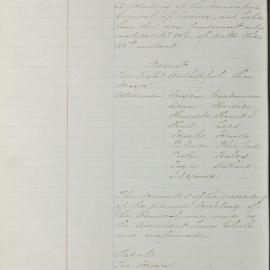 Minutes of Council - Meeting no. 0847, 26 Oct 1886 [Municipal Council of Sydney]