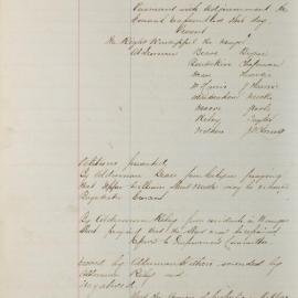 Minutes of Council - Meeting no. 0845, 14 Sep 1886 [Municipal Council of Sydney]