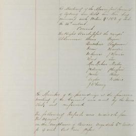 Minutes of Council - Meeting no. 0843, 17 Aug 1886 [Municipal Council of Sydney]