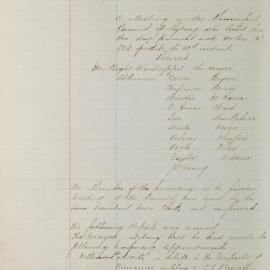 Minutes of Council - Meeting no. 0842, 13 Jul 1886 [Municipal Council of Sydney]