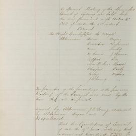 Minutes of Council - Meeting no. 0841, 17 Jun 1886 [Municipal Council of Sydney]