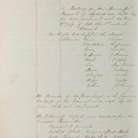 Minutes of Council - Meeting no. 0838, 11 May 1886 [Municipal Council of Sydney]