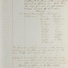 Minutes of Council - Meeting no. 0832, 02 Feb 1886 [Municipal Council of Sydney]