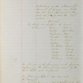 Minutes of Council - Meeting no. 0827, 26 Nov 1885 [Municipal Council of Sydney]