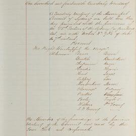 Minutes of Council - Meeting no. 0823, 09 Sep 1885 [Municipal Council of Sydney]