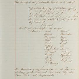 Minutes of Council - Meeting no. 0823, 09 Sep 1885 [Municipal Council of Sydney]